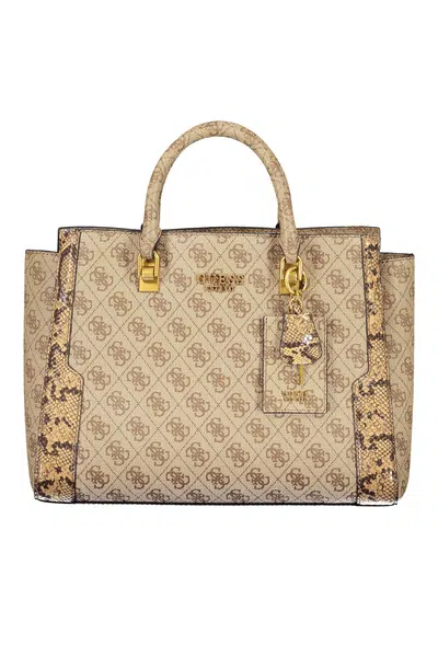 GUESS JEANS BEIGE WOMEN'S BAG