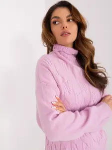 Sweater-AT-SW-23401.97P-Light Purple