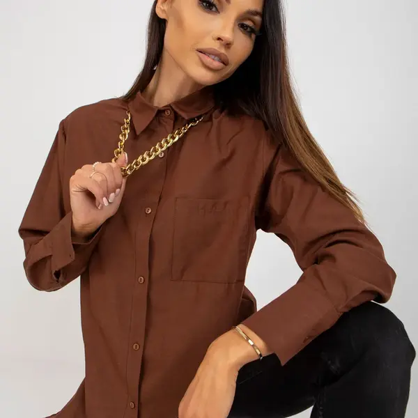 Shirt-TO-KS-7183.81P-brown