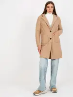 Coat TW-PL-BI-7372.18-beige
