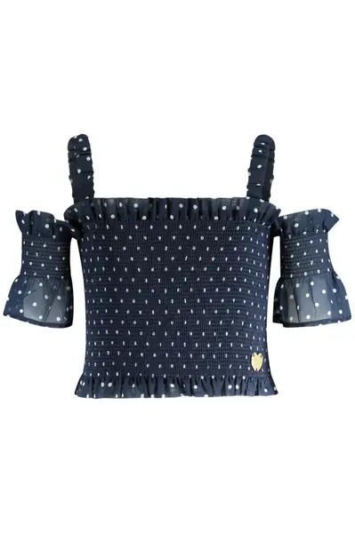 Dievčenský modrý top GUESS JEANS