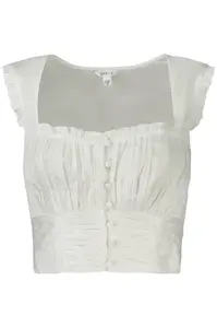 Biely dámsky top GUESS JEANS