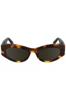 CALVIN KLEIN WOMEN'S SUNGLASSES BROWN