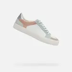 Light green women's sneakers Geox Emmeleny - Women's