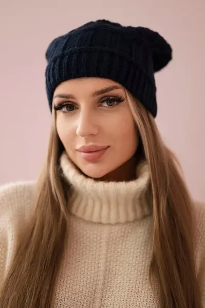 Kesi Čapica s fleece Marta K231 námornícka modrá