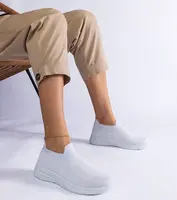 D/CEO White trainers Justar