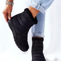 PE1 Ženské izolované snehové topánky Black Mezyss