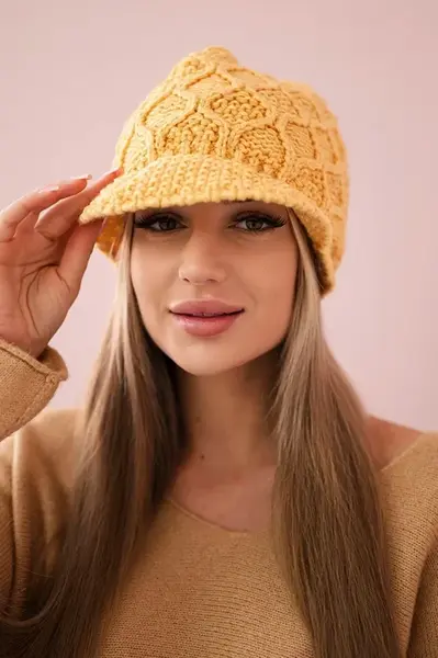 marka niezdefiniowana Čapica с fleece Roma Bis K235 žltá