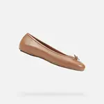 Brown women's ballet flats Geox Palmaria - Women's
