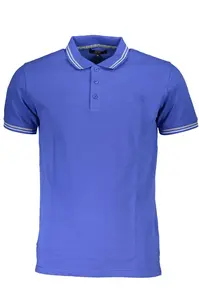 Modré pánske polo tričko Cavalli Class