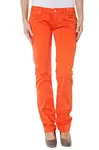 Dámske oranžové nohavice