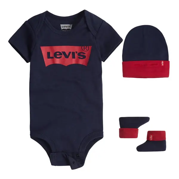 Sada pre bábätká Levi's tmavomodrá farba