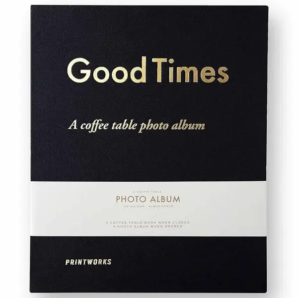 Fotoalbum Printworks Good Times Black