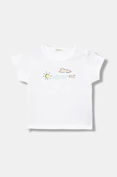 Detské bavlnené tričko United Colors of Benetton