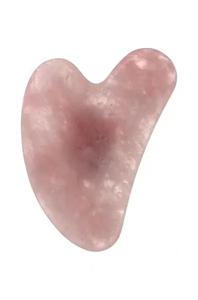 Masážna doska na tvár Danielle Beauty Gua Sha Rose Quartz