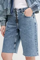 Rifľové krátke nohavice Karl Lagerfeld Jeans