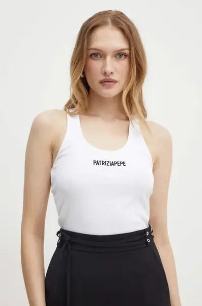 Bavlnený top Patrizia Pepe