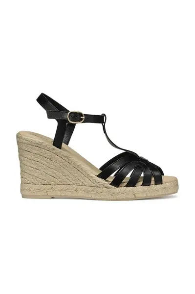 Kožené espadrilky Geox D GELSA