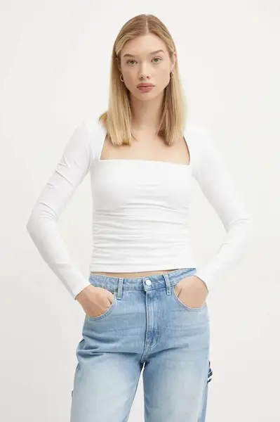 Tričko s dlhým rukávom Abercrombie & Fitch