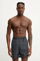 Plavkové šortky Karl Kani čierna farba, 60550022