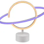 Stolní LED lampa Planeta, bílá