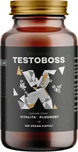 BRAINMAX Testoboss, rostlinných 100 kapslí