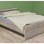 Postel Cariba 140x200 cm, dub san remo/grafit