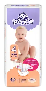 PANDA Maxi dětské pleny  8-18 kg 42 ks