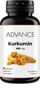 ADVANCE Kurkumin - 400 mg (95% kurkuminoidů) 60 kapslí