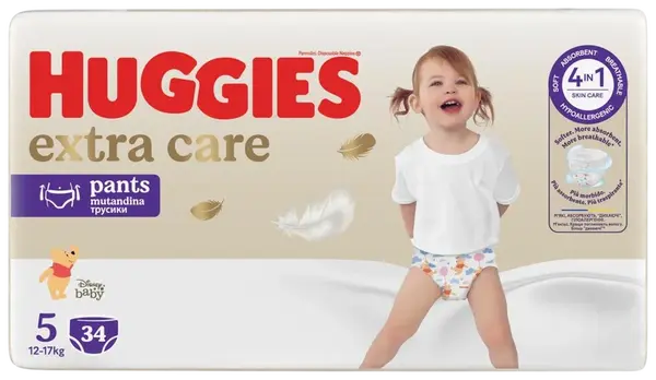 HUGGIES® Extra Care Pants - 5 34 ks