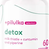 PILULKA SELECTION Detox - ostropestřec + kurkumín a piperín 60 kapslí