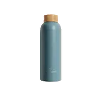 WATERDROP Lahev nerez tmavá tyrkys matt 600 ml