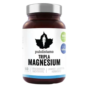 PUHDISTAMO Tripla Magnesium 60 kapslí