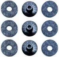 Zildjian Cymbal Felt And Sleeve 3 Pack