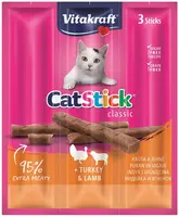 Vitakraft Cat Stick mini s krůtou a ovcí 3 ks