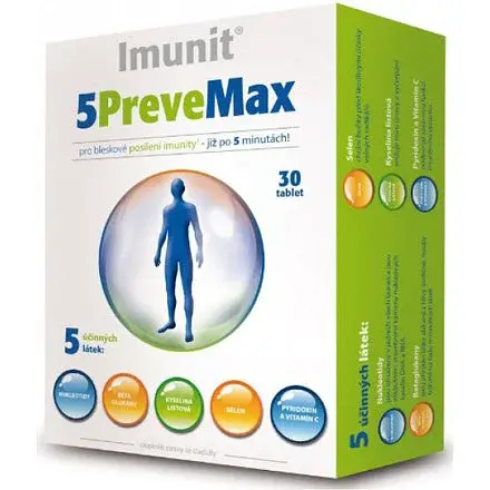 5PreveMax Imunit nukleotidy+betaglukan 30 tablet