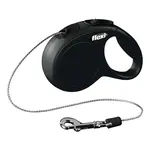 Flexi Classic XS lanové vodítko v různých barvách, 3 m Černé