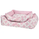 Scruffs Florence Box Bed - růžový M - 60 x 50 cm