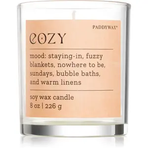 Paddywax Mood Cozy Cashmere & French Orris vonná svíčka 226 g