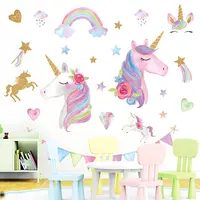 Samolepka na stenu/Tapeta Einhorn H16421