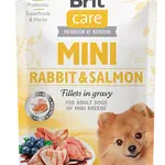 Brit Care Mini Fillets in Gravy - Rabbit & Salmon 85 g