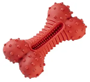 GimDog Red Titan hračka pro psa - více tvarů Křivá kost