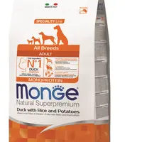 Monge Speciality Line All Breeds Adult Monoprotein suché krmivo pre psov - kačica, ryža a zemiaky 2,5 kg
