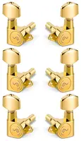 Schaller M6 135 3 left + 3 right Gold