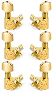 Schaller M6 135 3 left + 3 right Gold