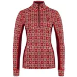 KARI TRAA ROSE H/Z Dámske merino tričko, červená, veľkosť