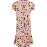 ALPINE PRO ILO Dievčenské šaty, ružová, veľkosť 152-158