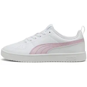 Puma RICKIE JR Detská obuv na voľný čas, biela, veľkosť 38.5