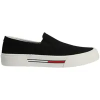 Tommy Hilfiger TOMMY JEANS SLIP ON CANVAS Pánske nízke tenisky, čierna, veľkosť