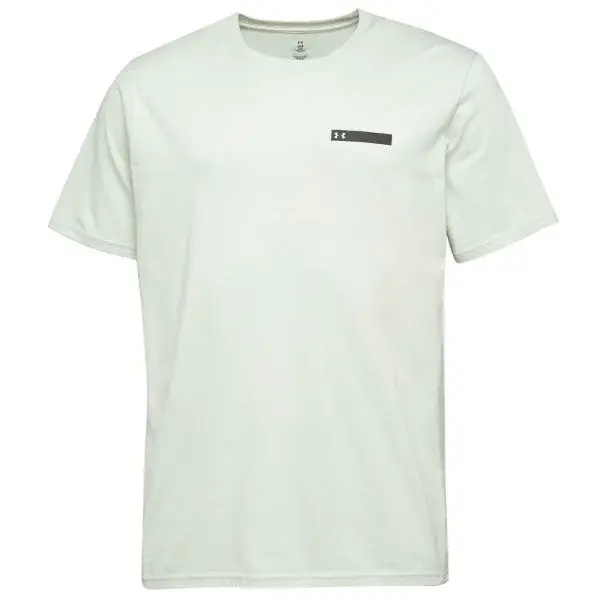 Under Armour STRIP LOGO Pánske tričko, biela, veľkosť L